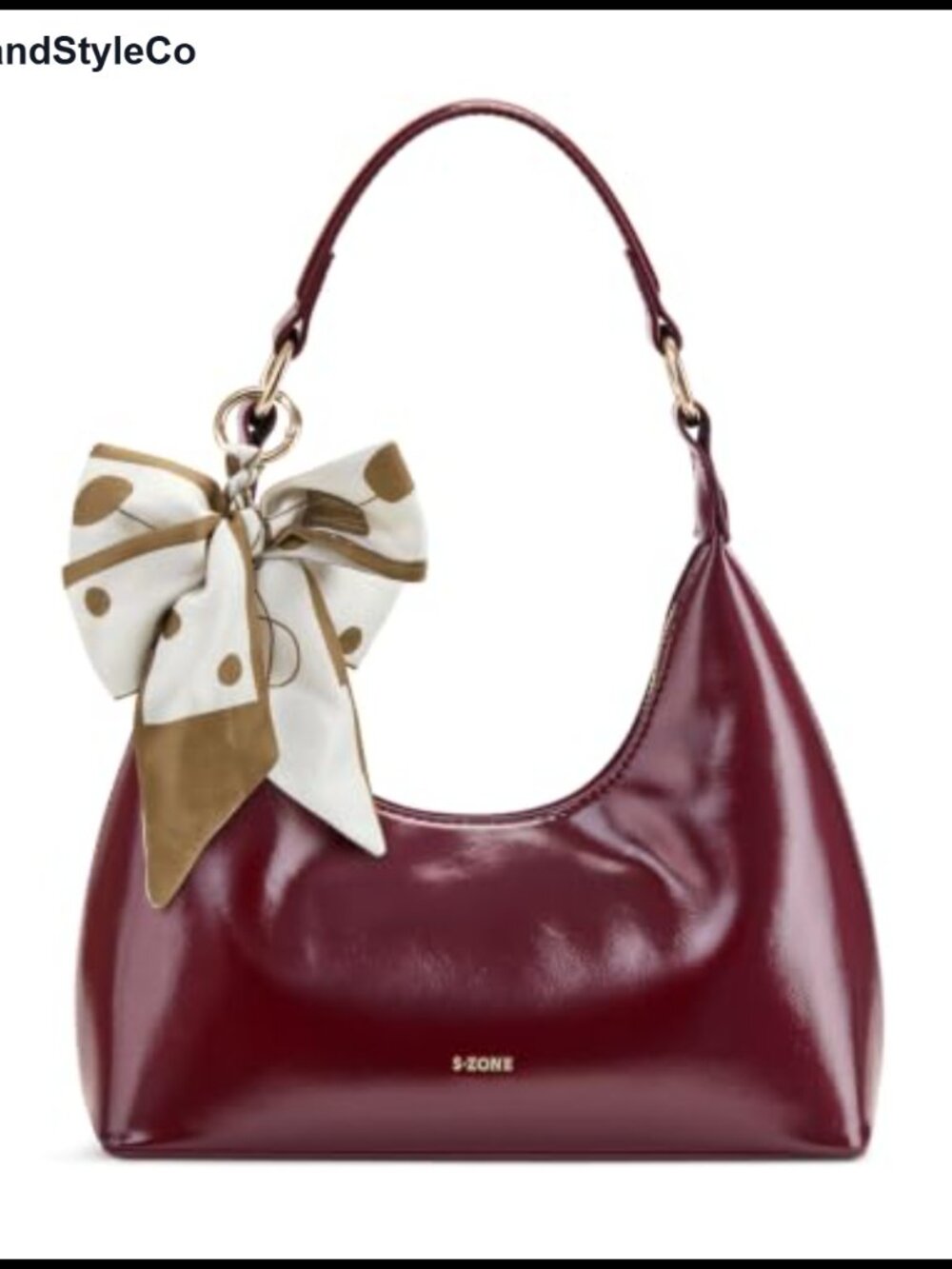 Small Crossbody Bag for Women Vegan Leather Purse 2 Straps